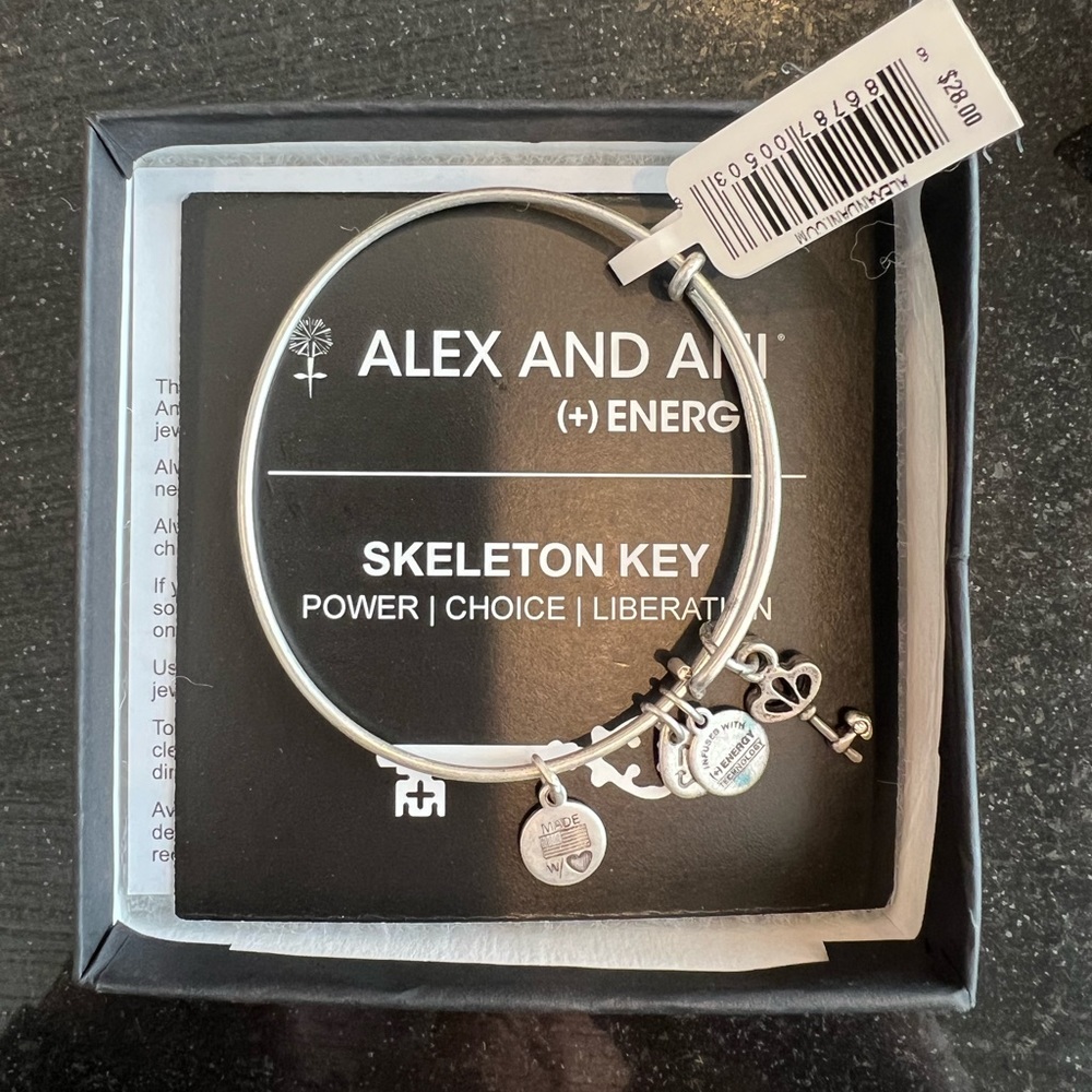 Alex and Ani Skeleton Key Bracelet